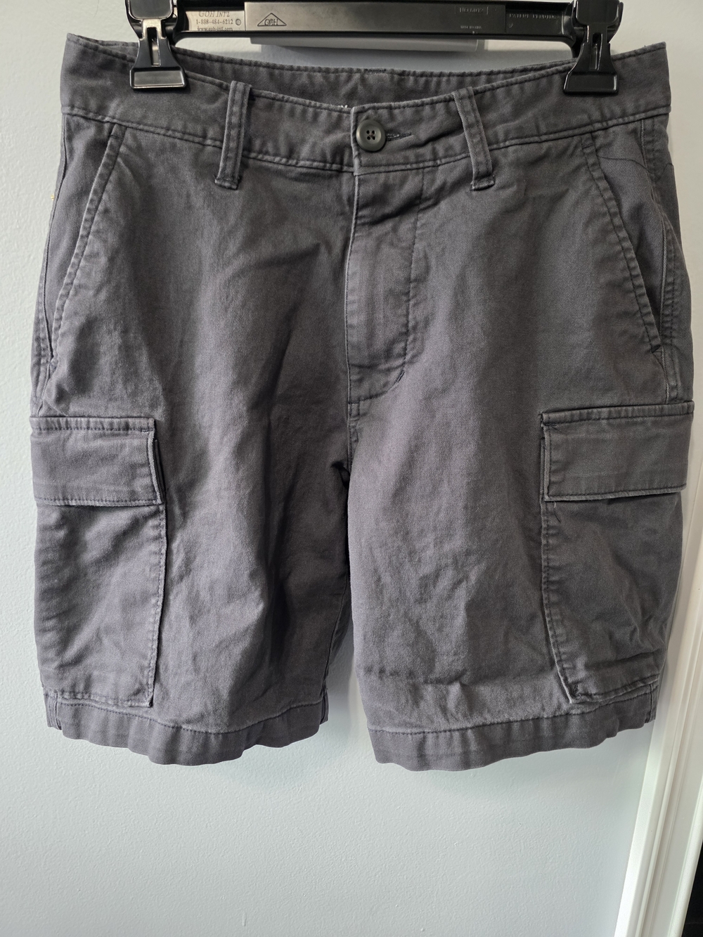 Old Navy Men's Charcoal Cargo Shorts